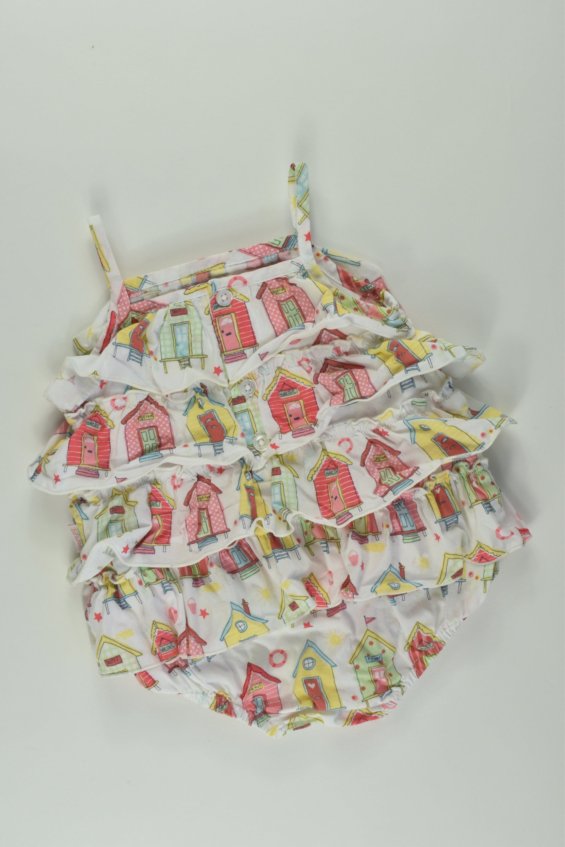 Pumpkin Patch Size 00 Beach Shack Romper