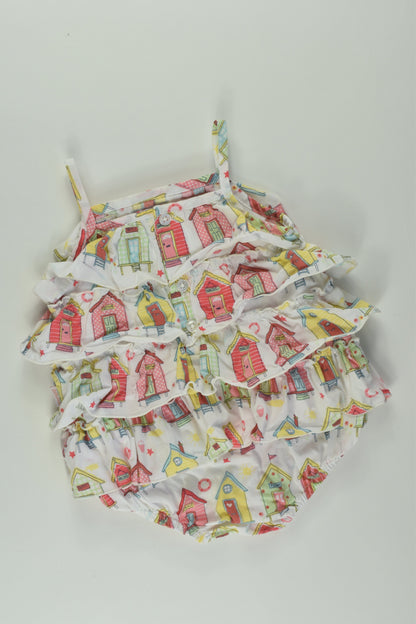 Pumpkin Patch Size 00 Beach Shack Romper