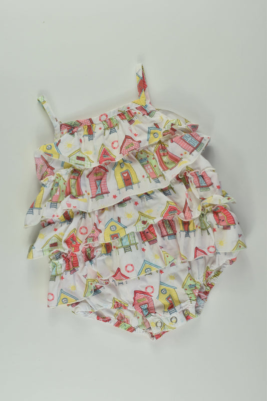 Pumpkin Patch Size 00 Beach Shack Romper