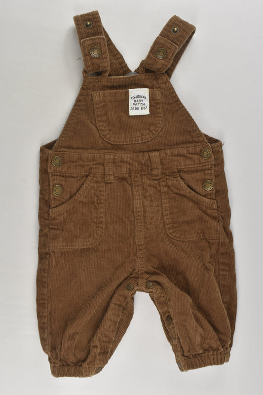 Pumpkin Patch Size 00 Cord Overalls