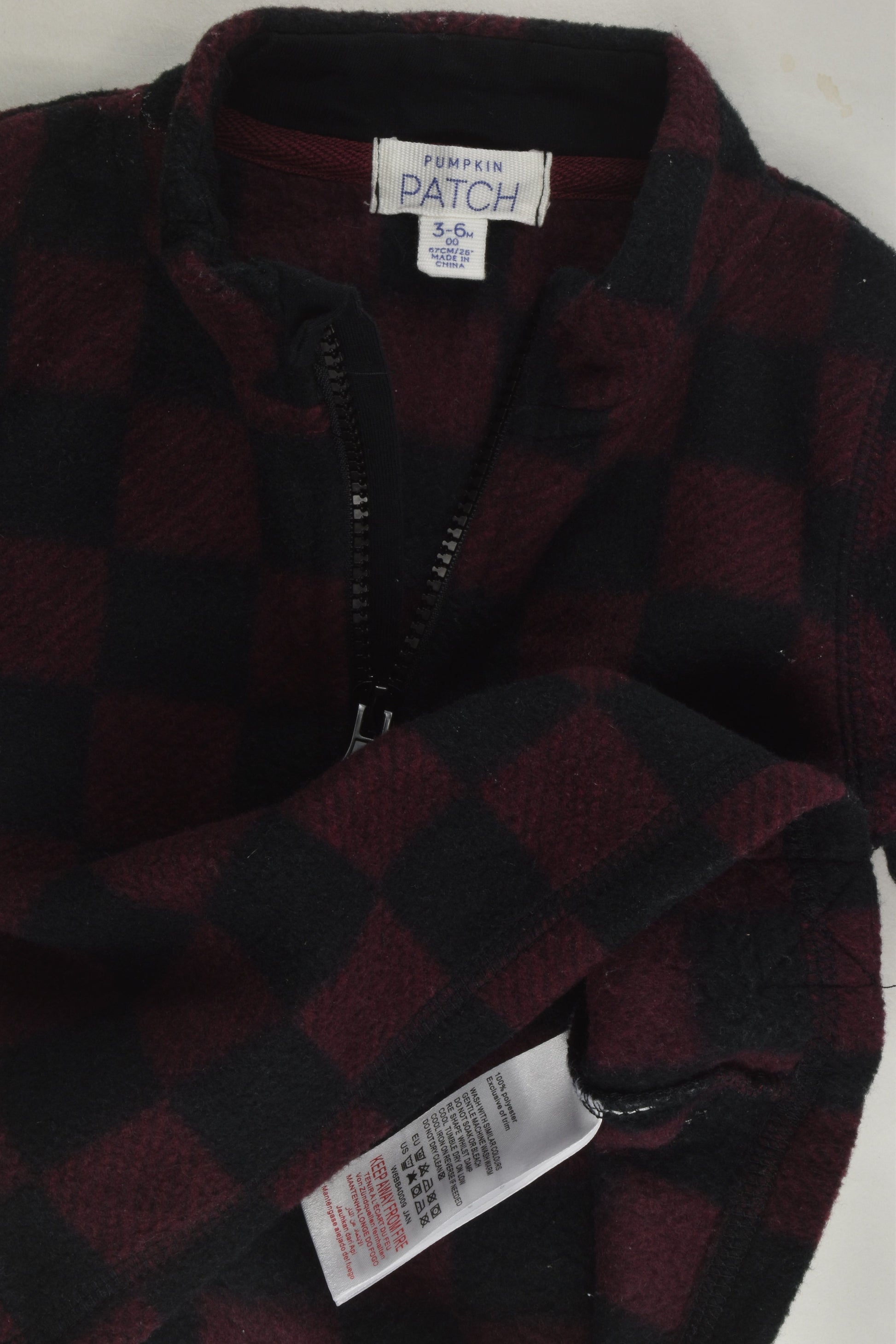 Pumpkin Patch Size 00 Fleece Jumper