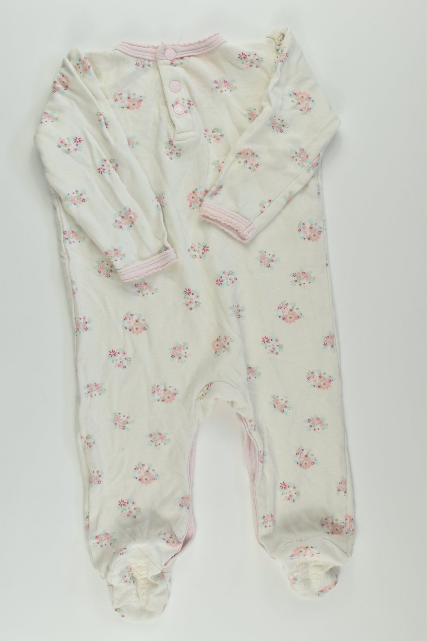 Pumpkin Patch Size 00 Footed Romper