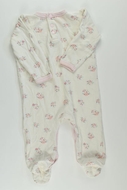 Pumpkin Patch Size 00 Footed Romper