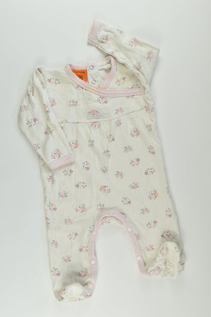 Pumpkin Patch Size 00 Footed Romper