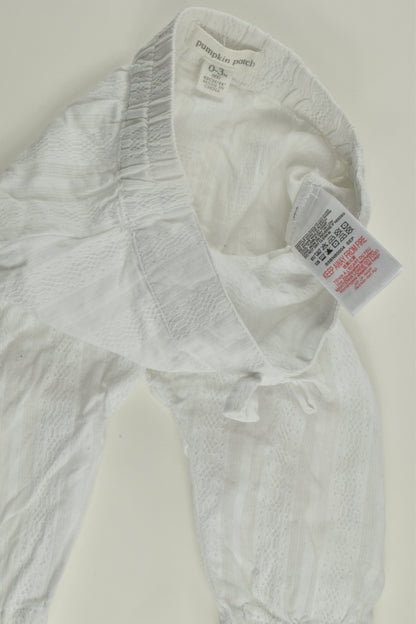 Pumpkin Patch Size 000 Lace Detail Pants