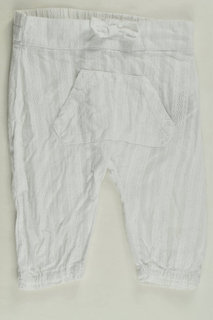 Pumpkin Patch Size 000 Lace Detail Pants