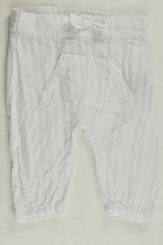 Pumpkin Patch Size 000 Lace Detail Pants