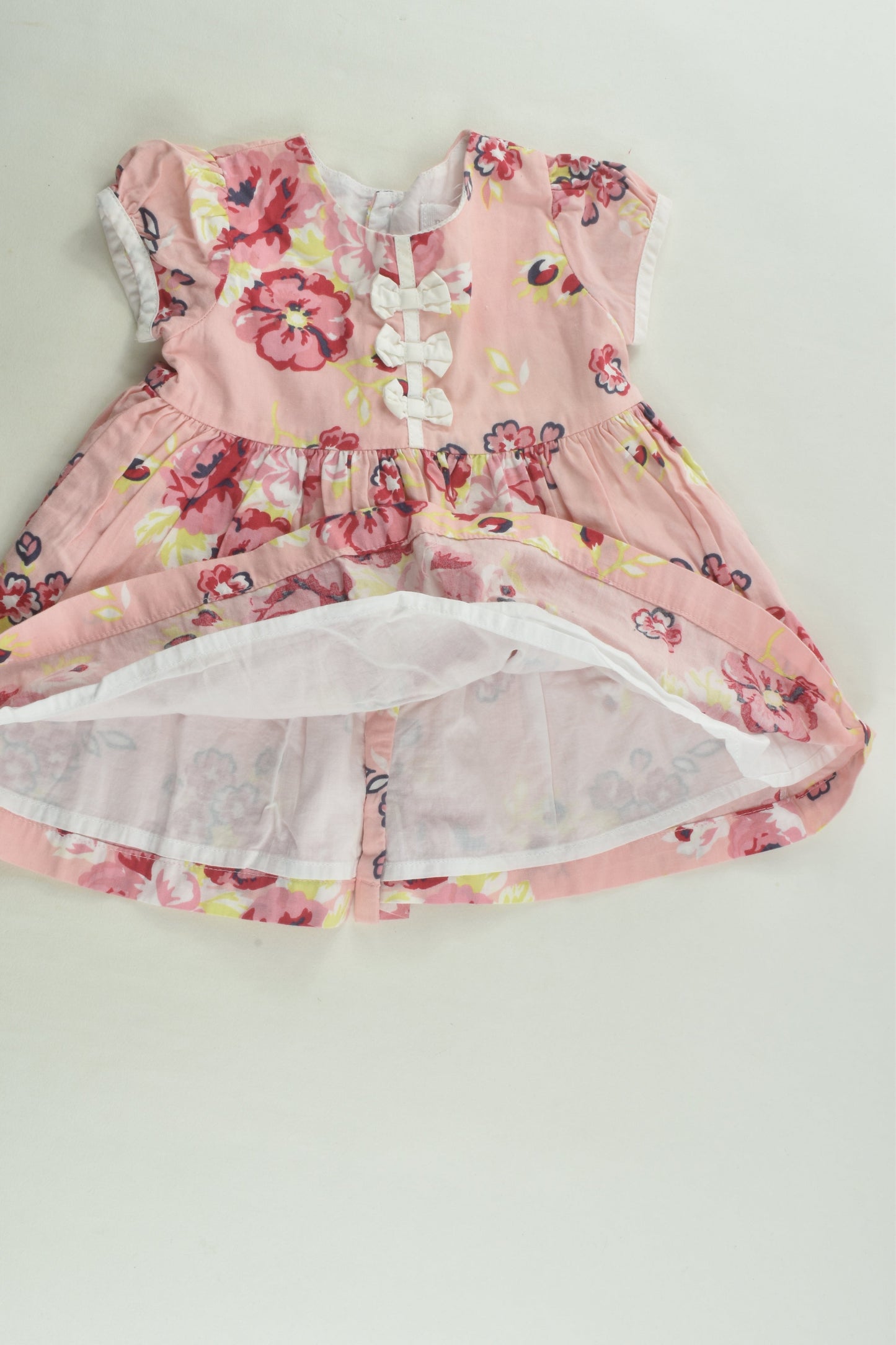 Pumpkin Patch Size 000 Lined Dress