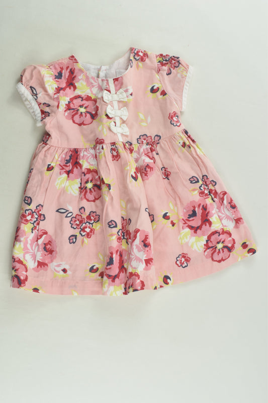 Pumpkin Patch Size 000 Lined Dress