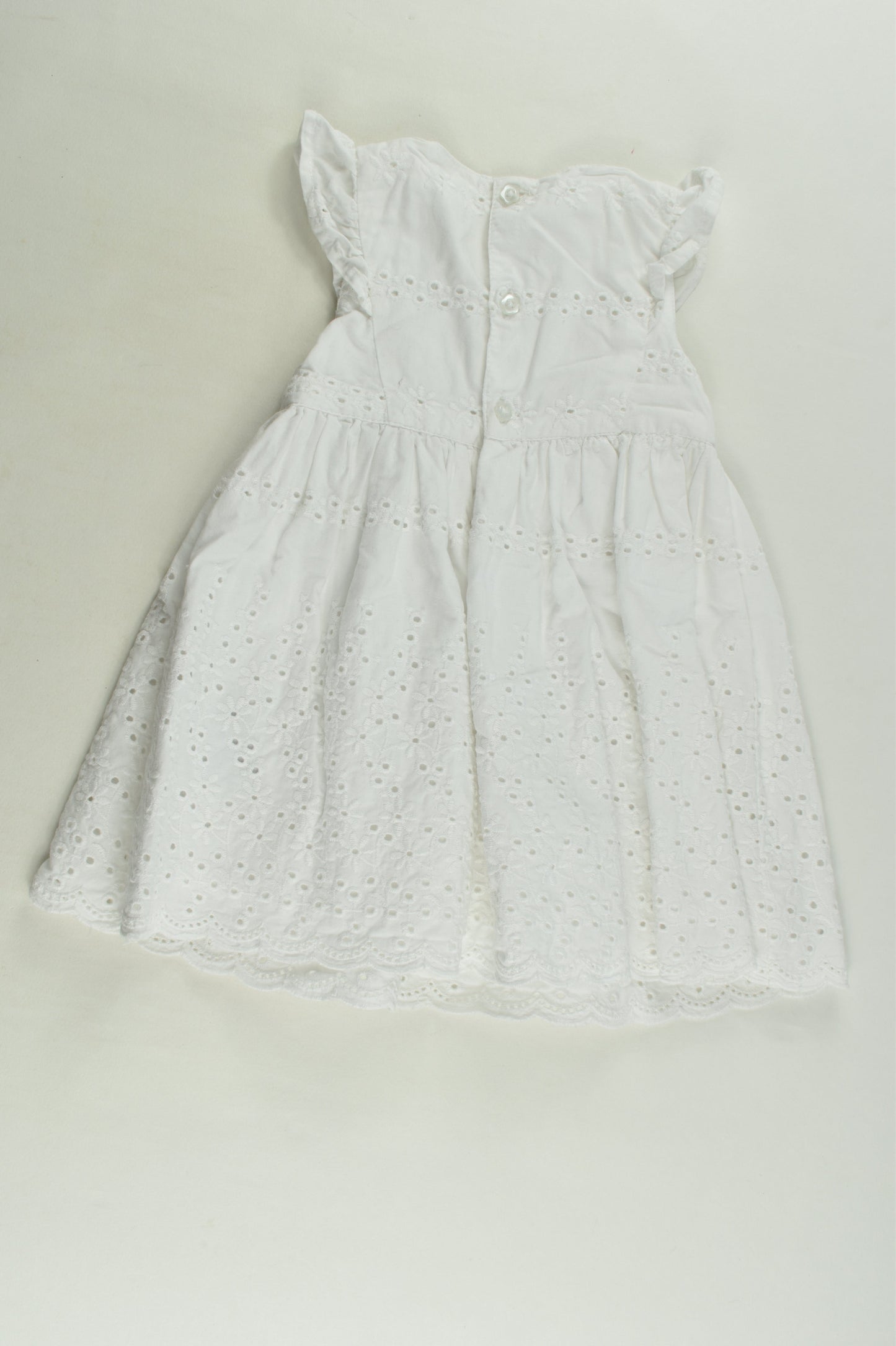 Pumpkin Patch Size 000 Lined Lace Dress