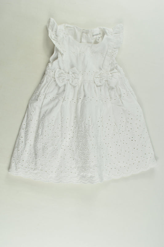 Pumpkin Patch Size 000 Lined Lace Dress