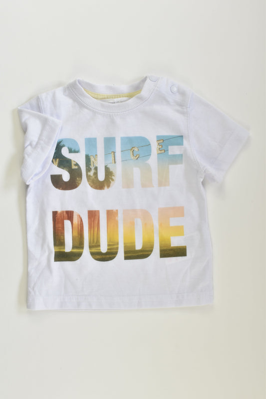 Pumpkin Patch Size 000 'Surf Dude' T-shirt
