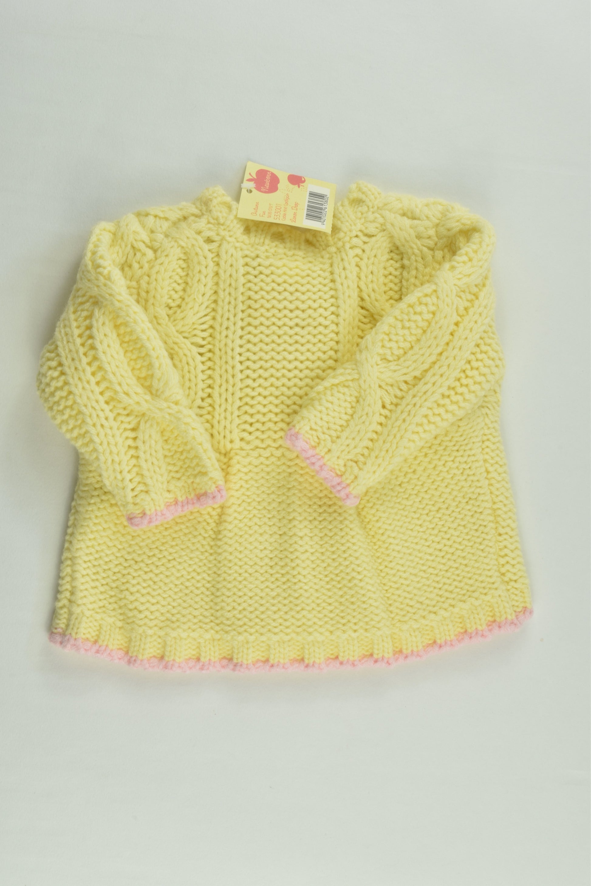Pumpkin Patch Size 0000-000 (Newborn) Knitted Cardigan