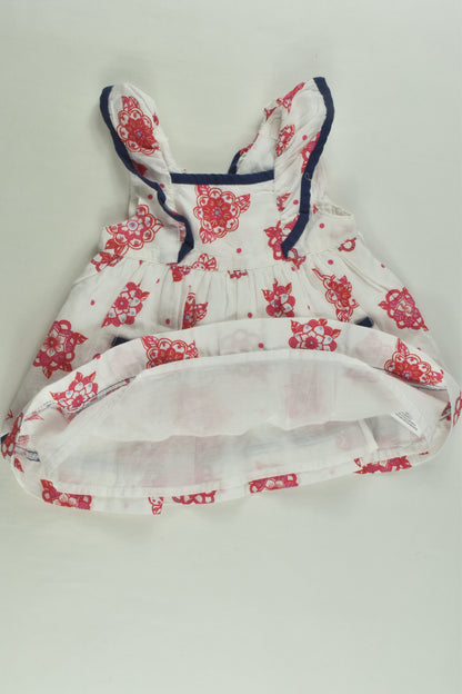 Pumpkin Patch Size 0000 Lined Dress