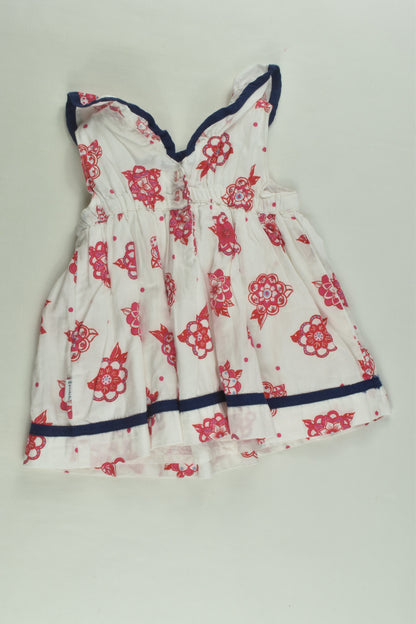 Pumpkin Patch Size 0000 Lined Dress