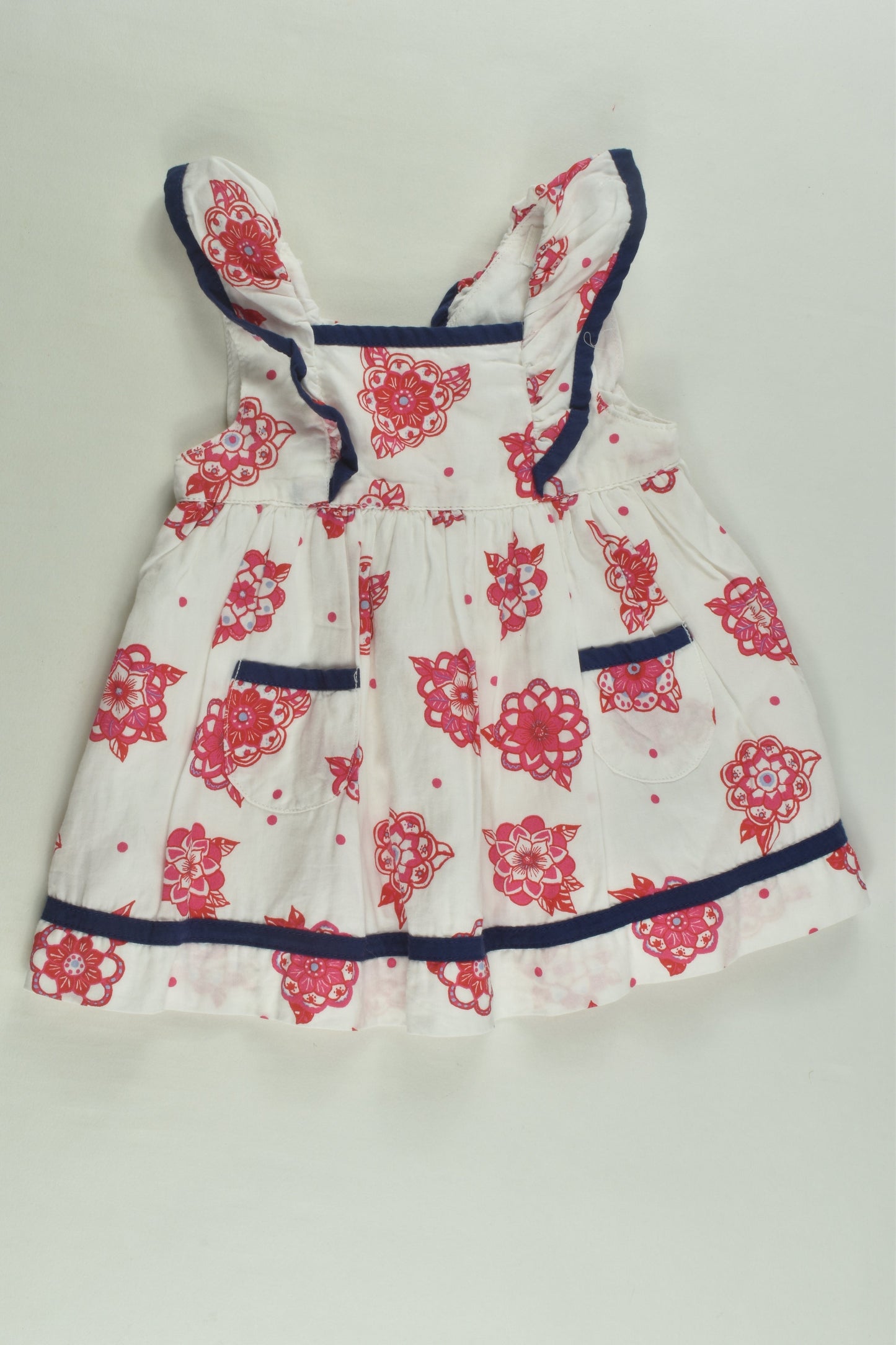 Pumpkin Patch Size 0000 Lined Dress