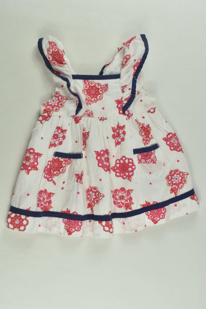 Pumpkin Patch Size 0000 Lined Dress