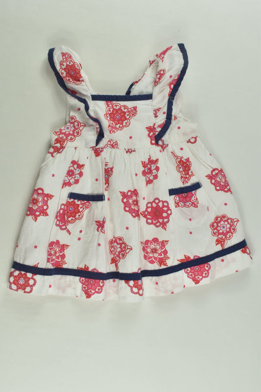 Pumpkin Patch Size 0000 Lined Dress