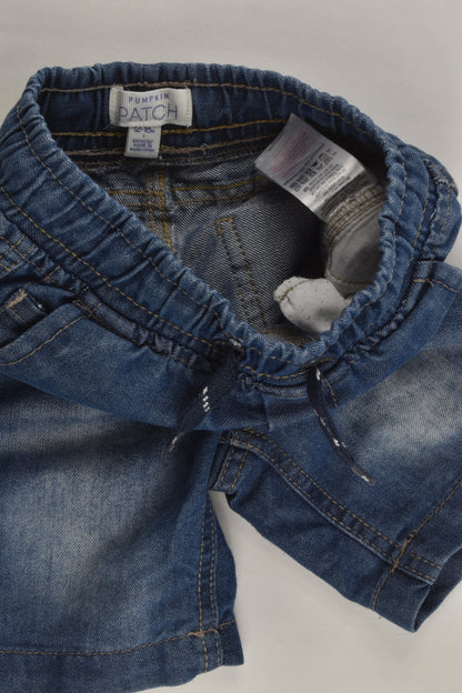 Pumpkin Patch Size 1 (12-18 months) Denim Shorts