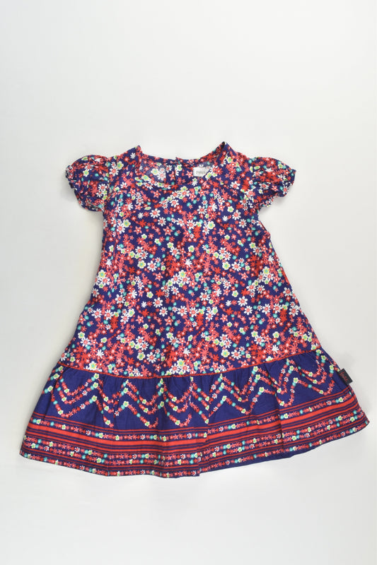 Pumpkin Patch Size 1 (12-18 months) Floral Dress