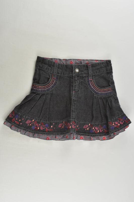 Pumpkin Patch Size 1-2 (24 months, 86 cm) Denim Skirt