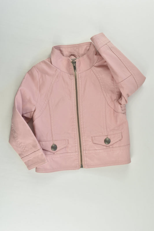 Pumpkin Patch Size 1-2 (24 months, 86 cm) Leather-like Jacket