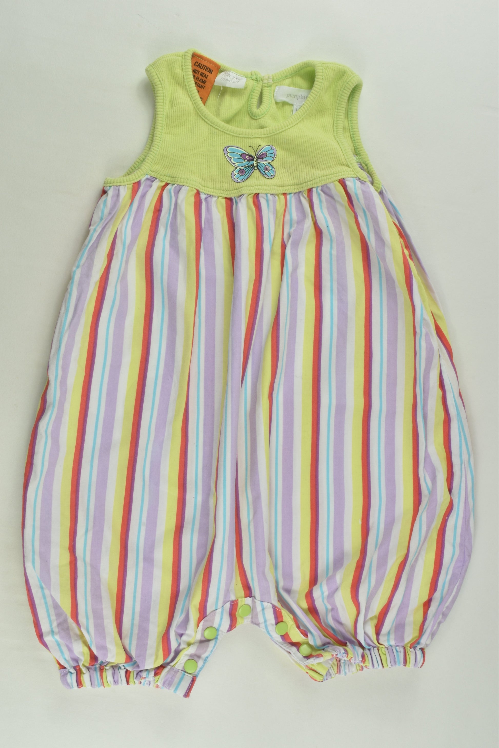 Pumpkin Patch Size 1 Butterfly Playsuit