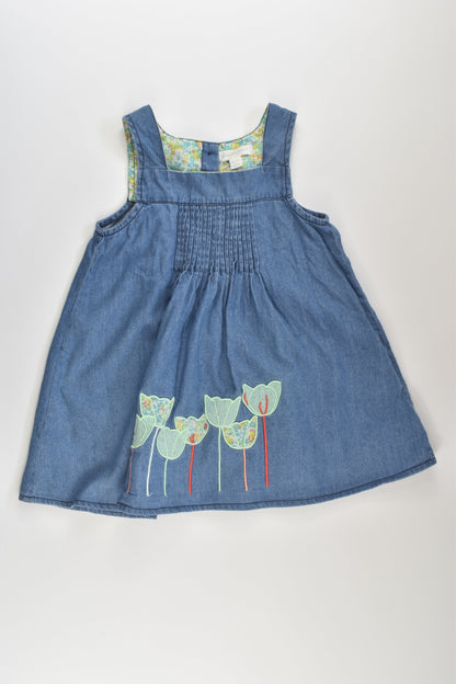 Pumpkin Patch Size 1 Denim Dress