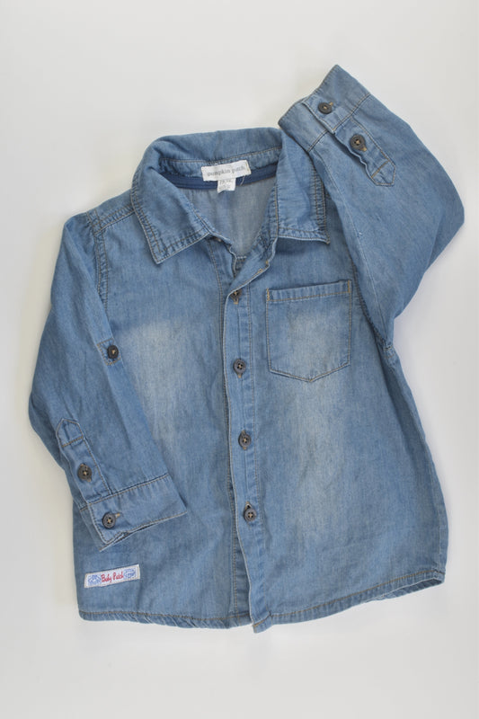 Pumpkin Patch Size 1 Denim Shirt