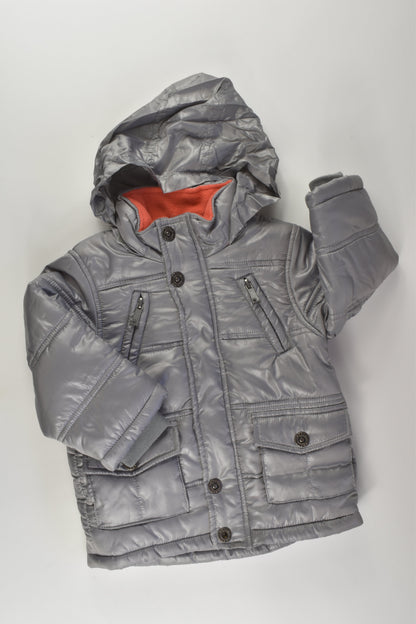 Pumpkin Patch Size 1 Fleece Lined Puffer Jacket