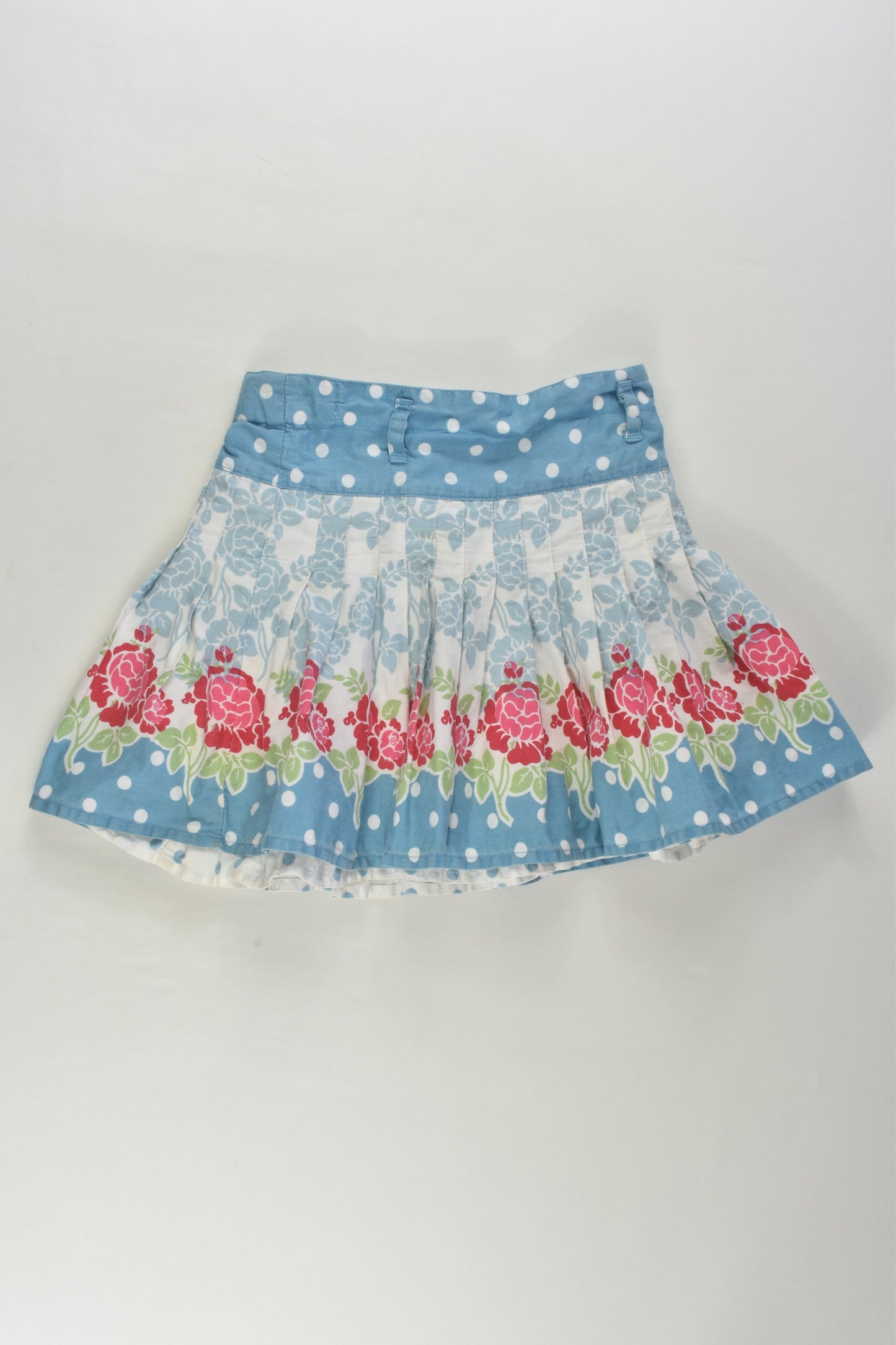 Pumpkin Patch Size 1 Lined Floral Skirt