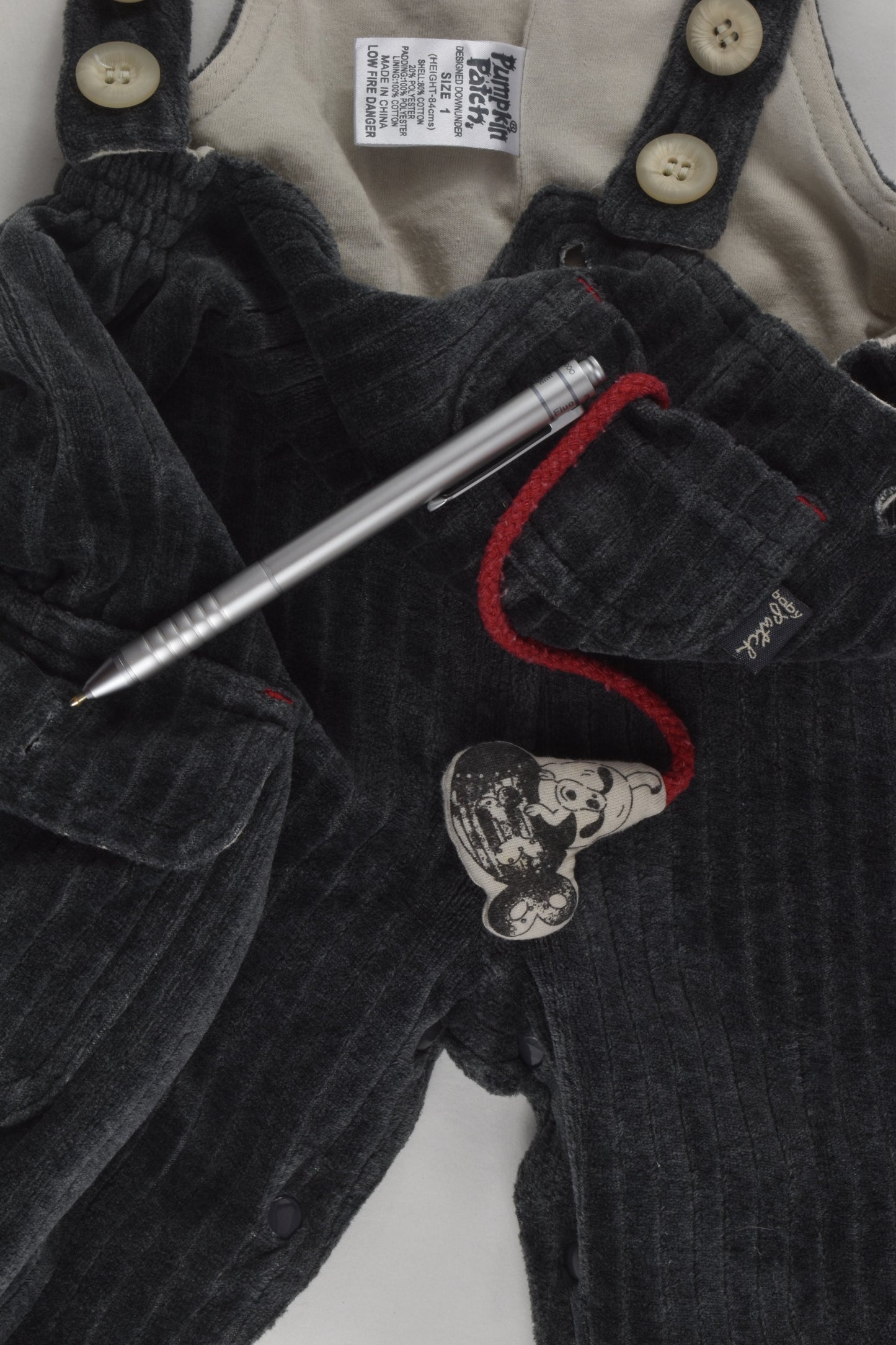 Pumpkin Patch Size 1 Older Style Lined Overalls