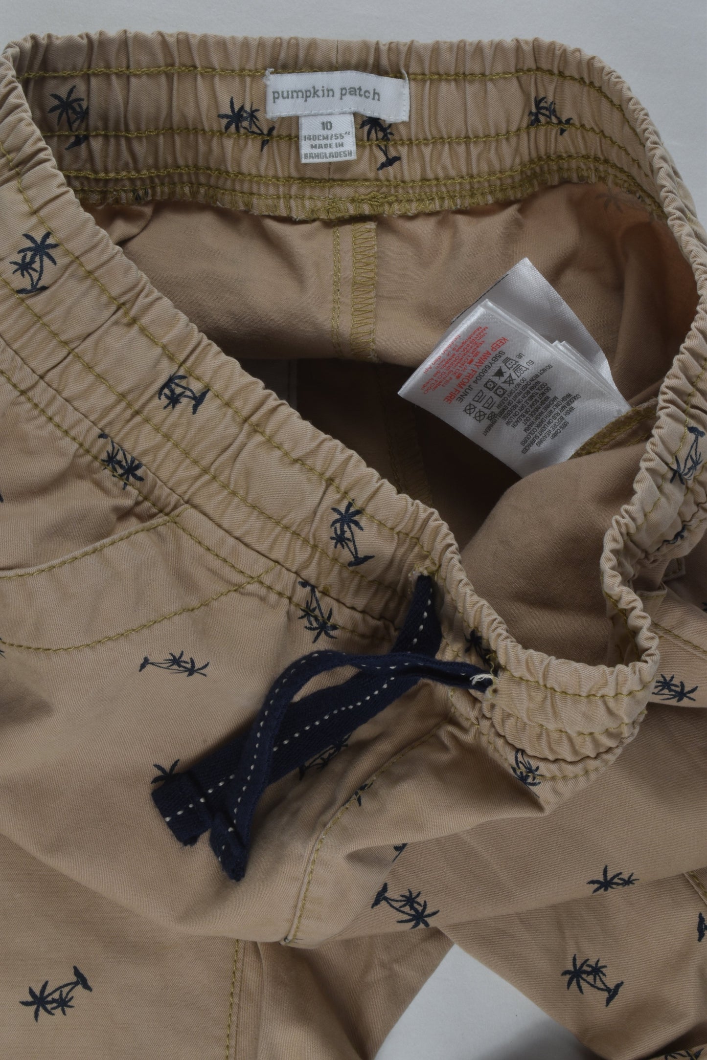 Pumpkin Patch Size 10 Baggy Palm Trees Pants