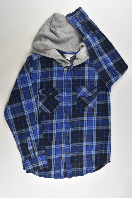 Pumpkin Patch Size 11 Casual Shirt with Hood