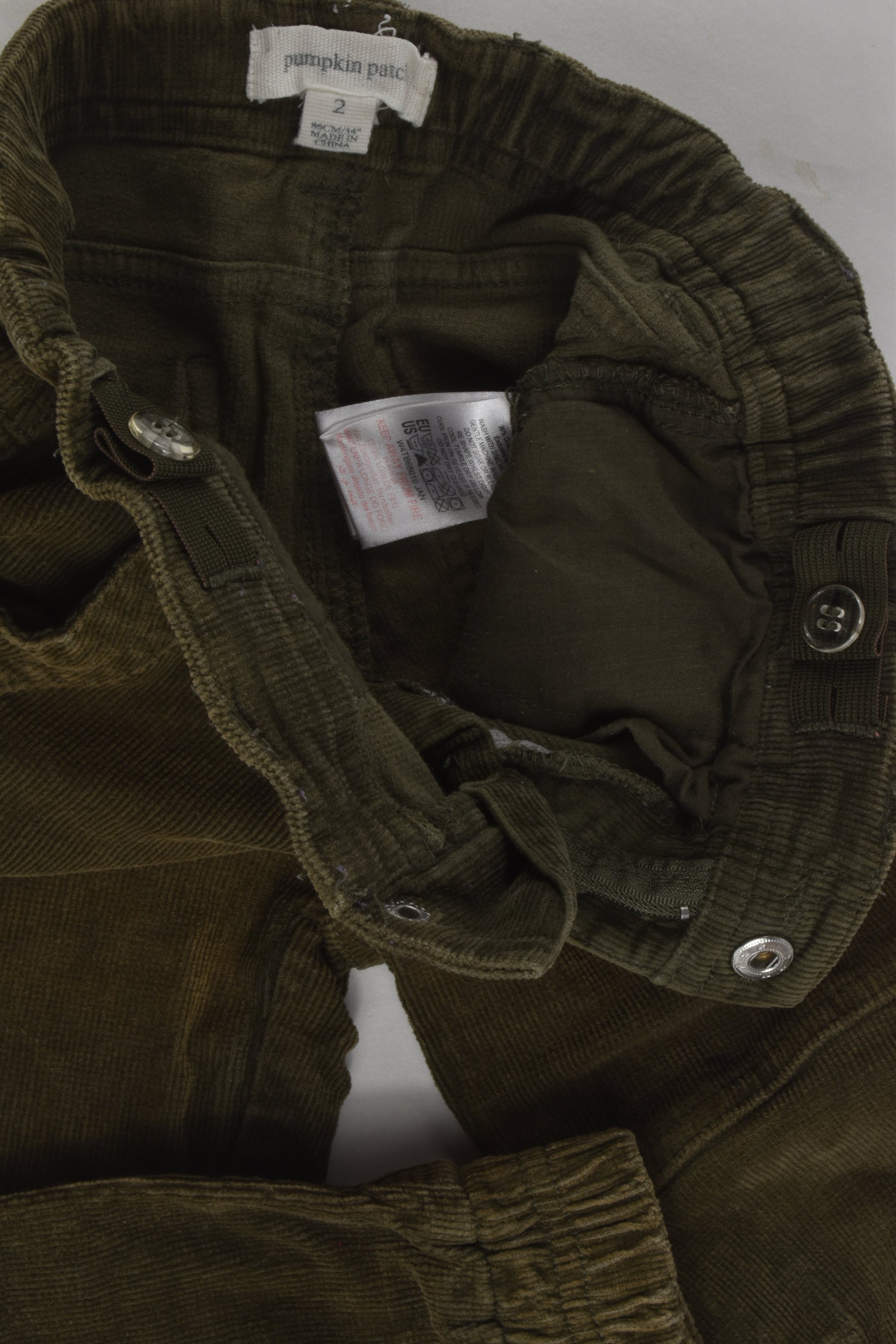 Pumpkin Patch Size 2 Cord Pants