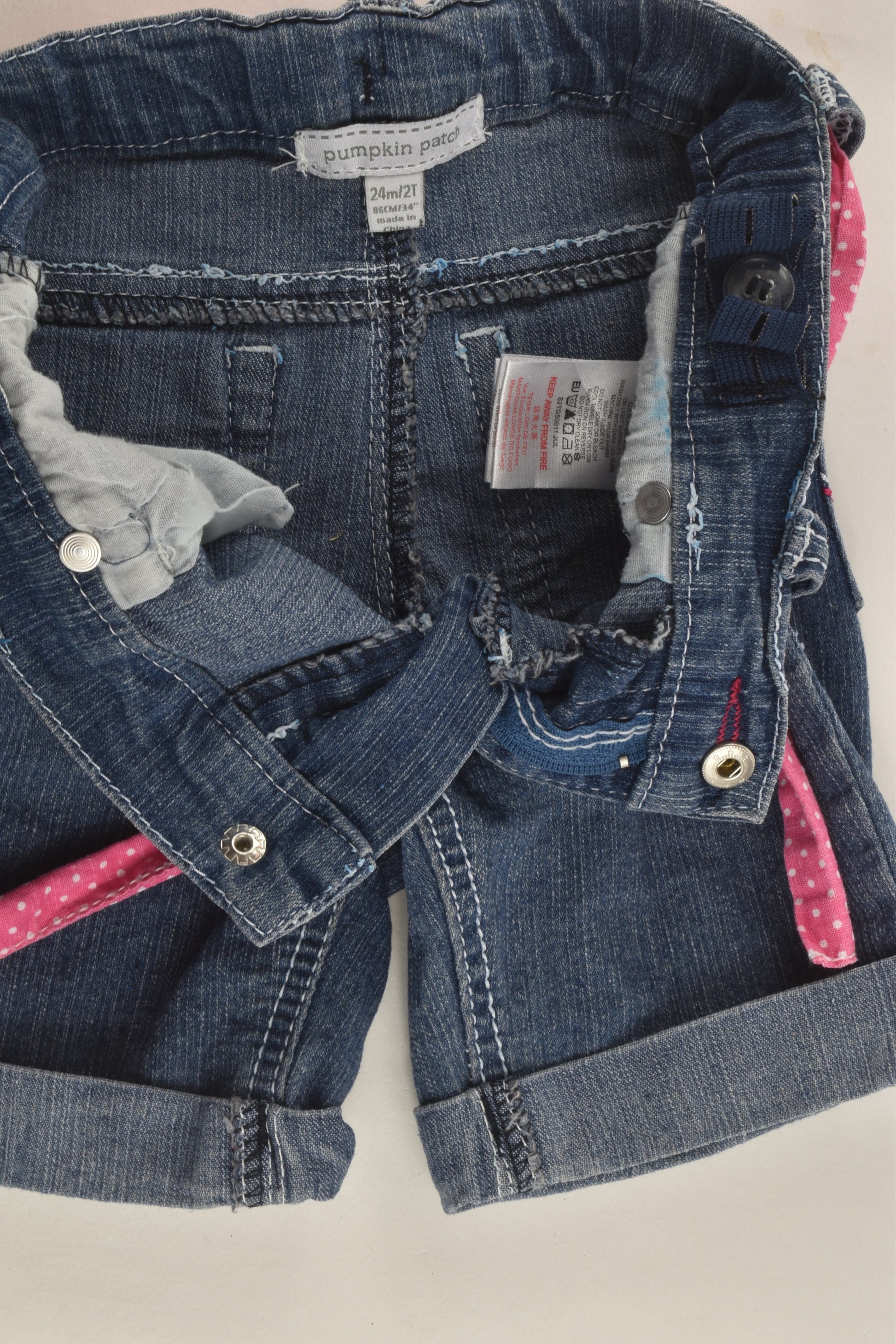 Pumpkin Patch Size 2 Denim Shorts