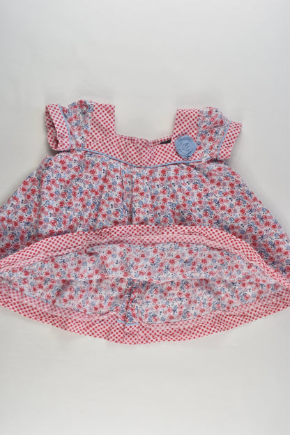 Pumpkin Patch Size 2 Floral Blouse