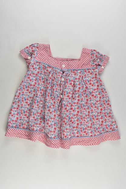 Pumpkin Patch Size 2 Floral Blouse