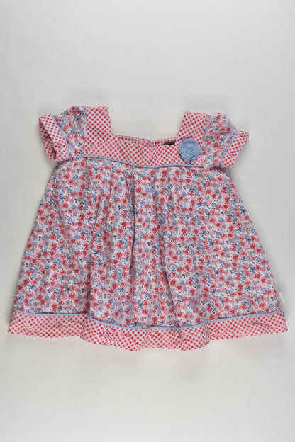 Pumpkin Patch Size 2 Floral Blouse
