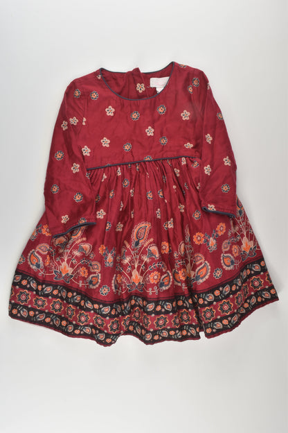 Pumpkin Patch Size 2 Lined Dress