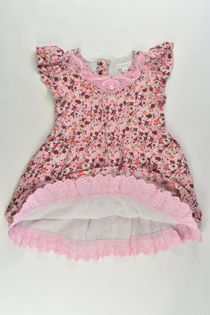Pumpkin Patch Size 2 Lined Floral Dress