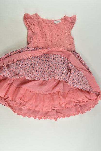 Pumpkin Patch Size 2 Lined Floral Dress