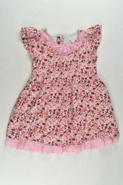 Pumpkin Patch Size 2 Lined Floral Dress