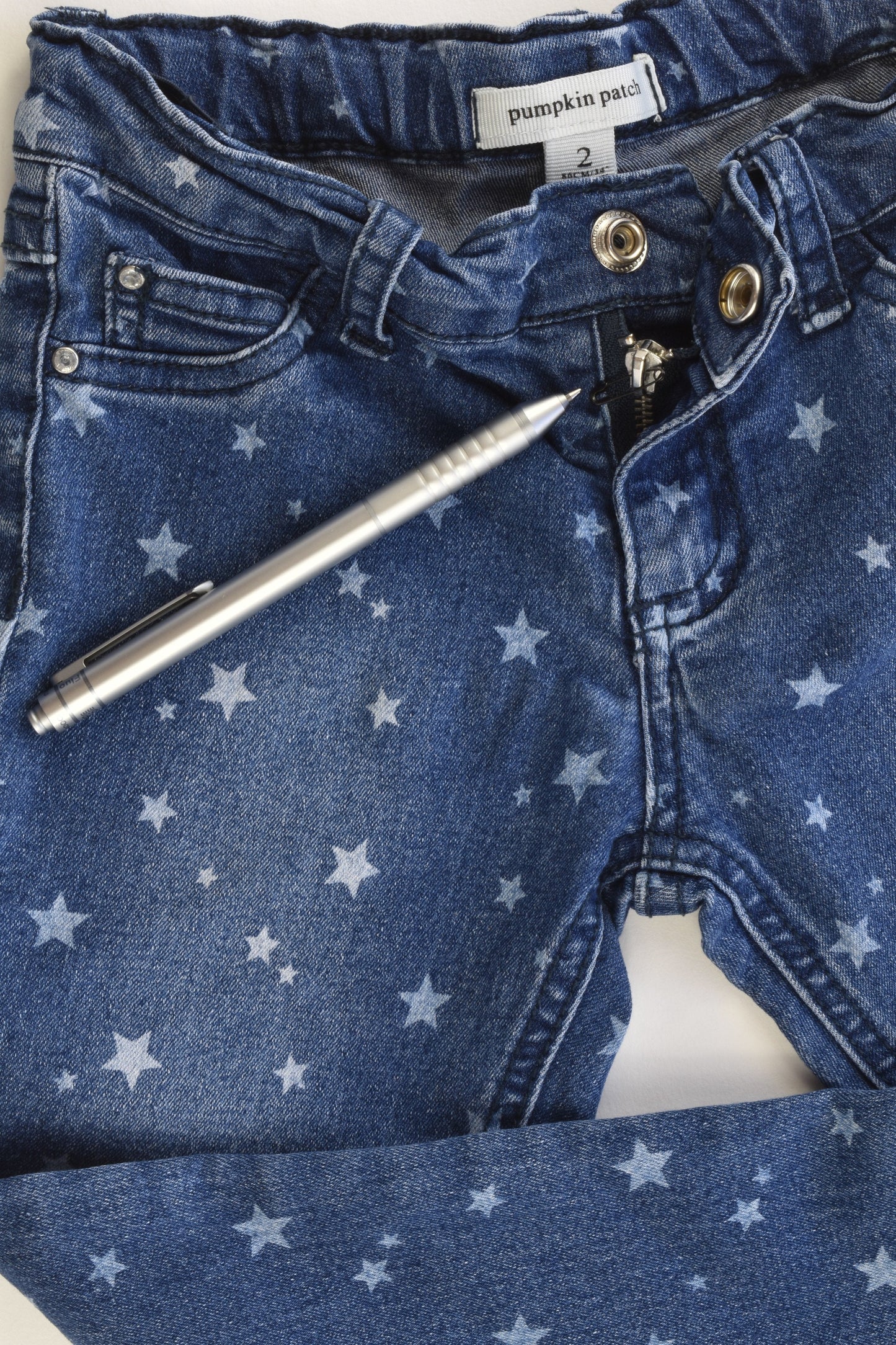 Pumpkin Patch Size 2 Stretchy Denim Pants
