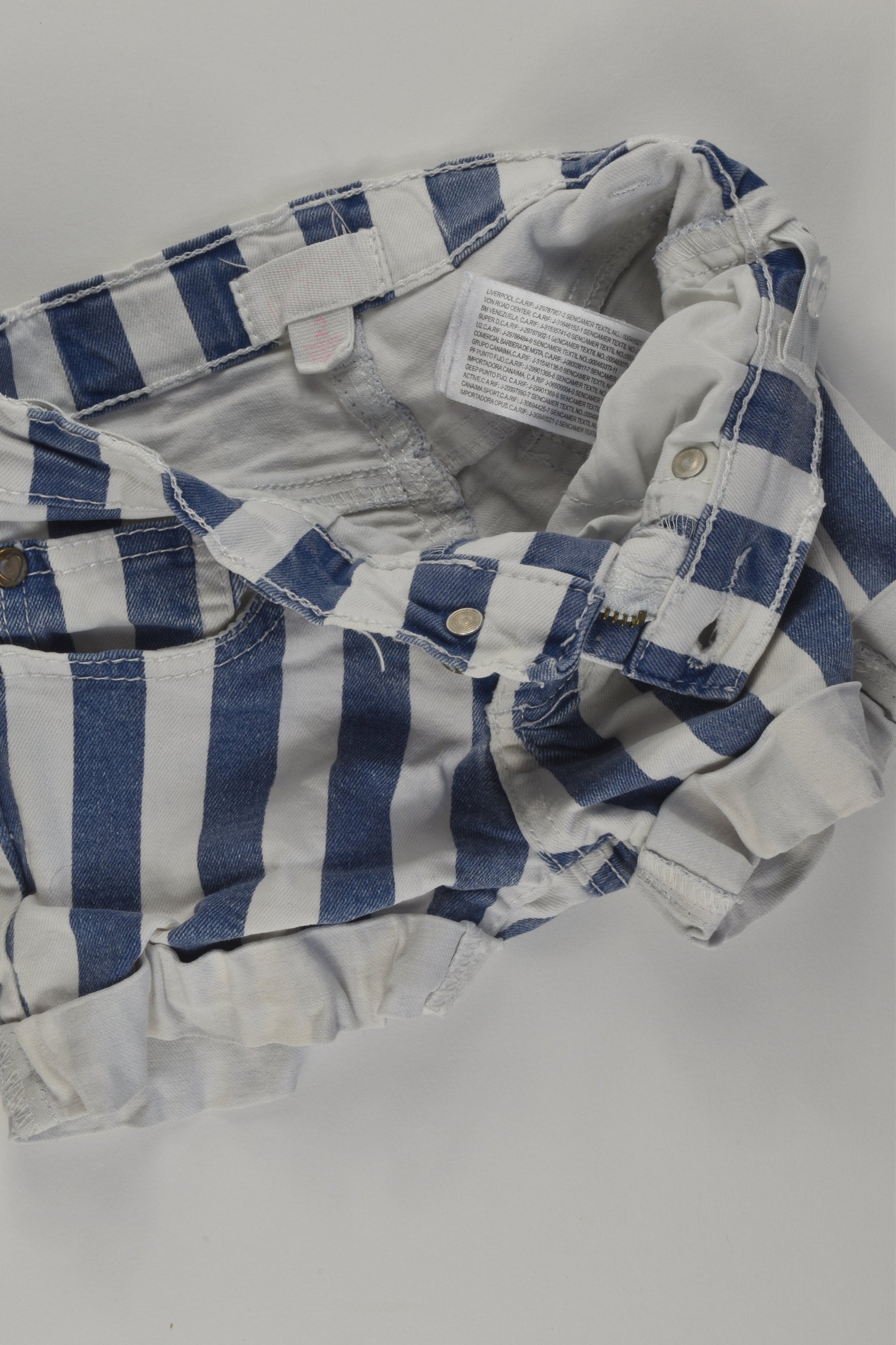 Pumpkin Patch Size 2 Stretchy Denim Shorts