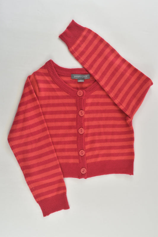 Pumpkin Patch Size 2 Striped Cardigan
