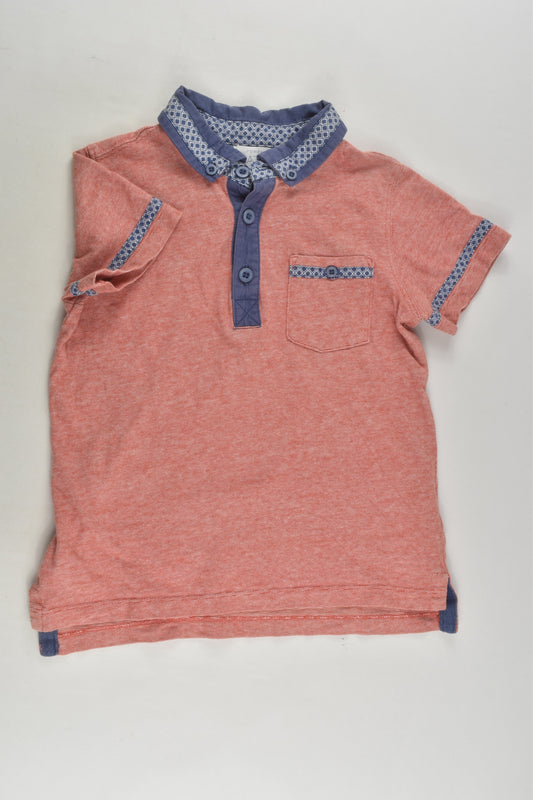 Pumpkin Patch Size 3 Collared T-shirt