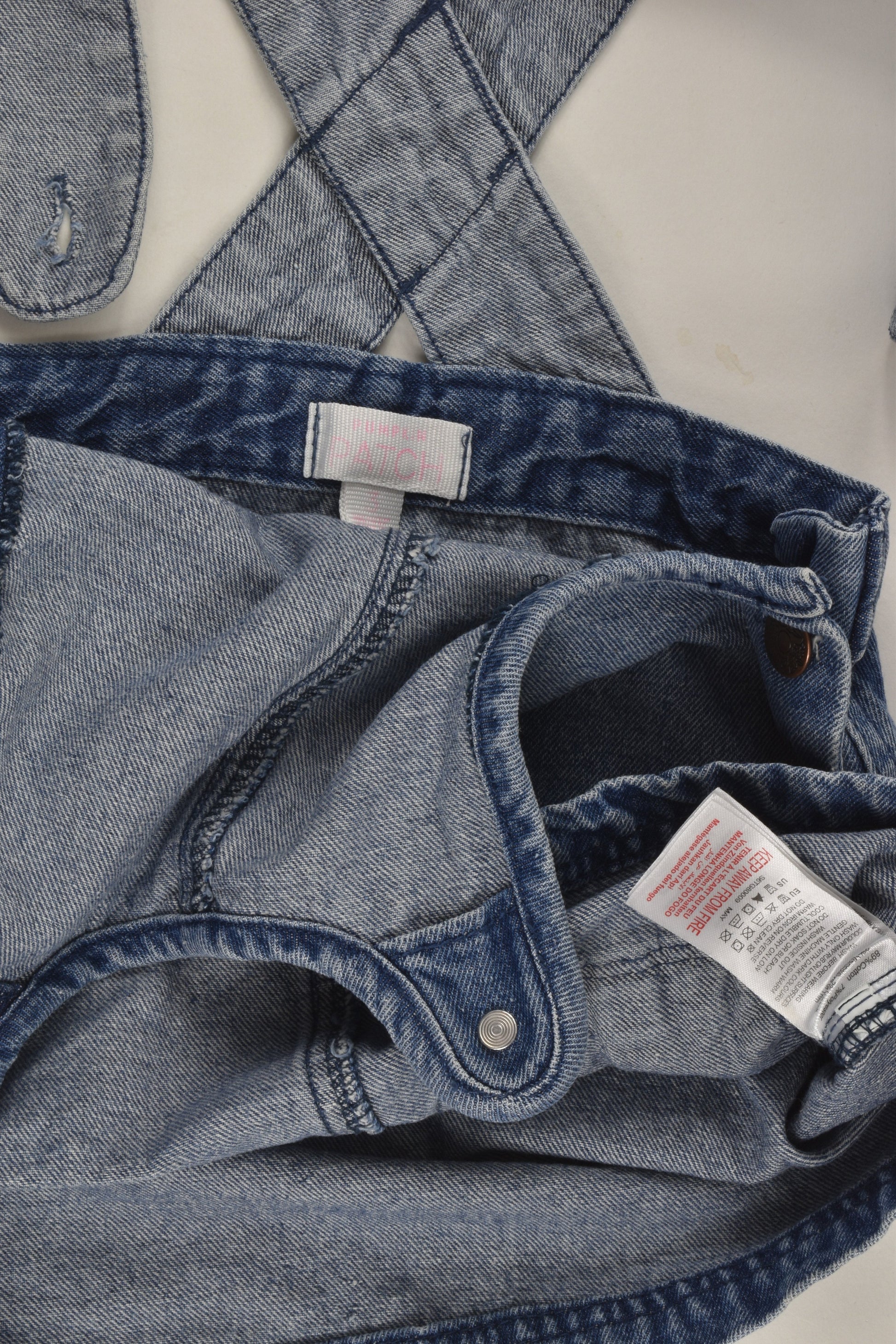 Pumpkin Patch Size 3 Denim Dress