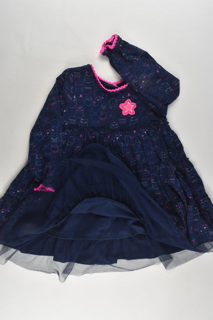 Pumpkin Patch Size 3 Lined Owl Dress