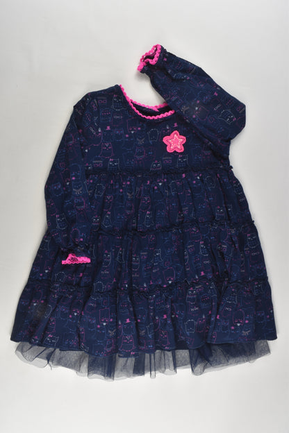 Pumpkin Patch Size 3 Lined Owl Dress